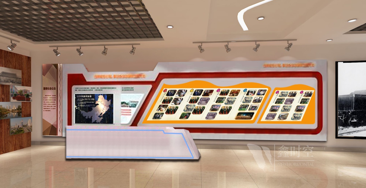 展厅设计中使用的基本场景是什么